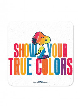 Show Your True Colors - Peanuts Official Coaster