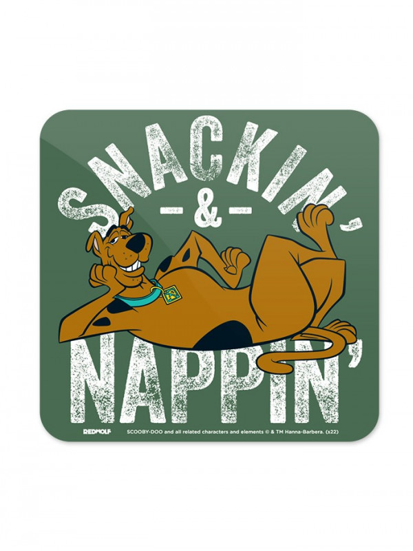 Snackin' & Nappin' - Scooby Doo Official Coaster