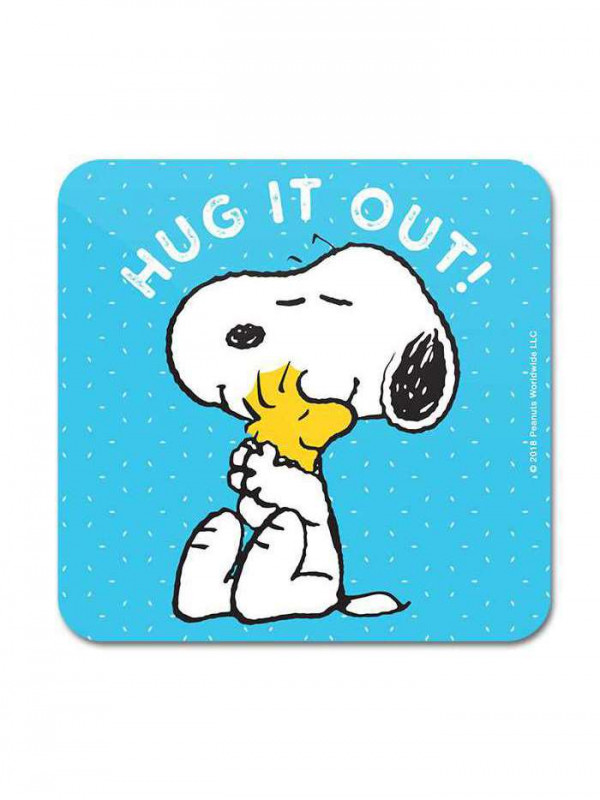 Hug It Out - Peanuts Official Coaster