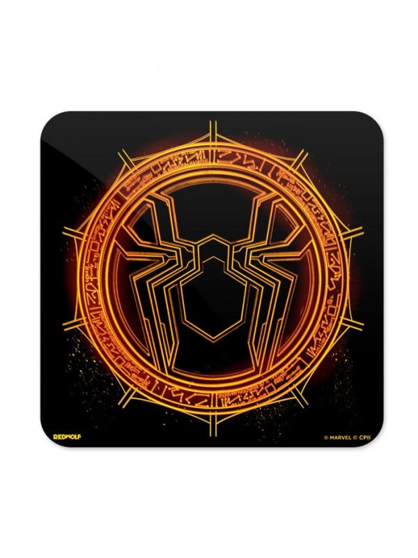 Spider Spell Logo - Marvel Official Coaster