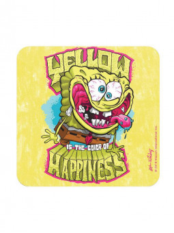 Yellow Is The Color Of Happiness - SpongeBob SquarePants Official Coaster
