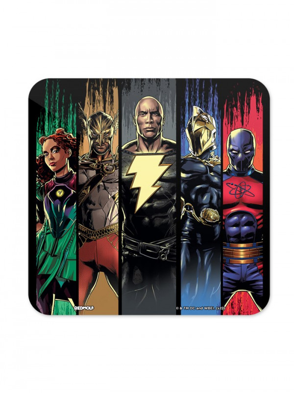 The Justice Society Of America - Black Adam Official Coaster