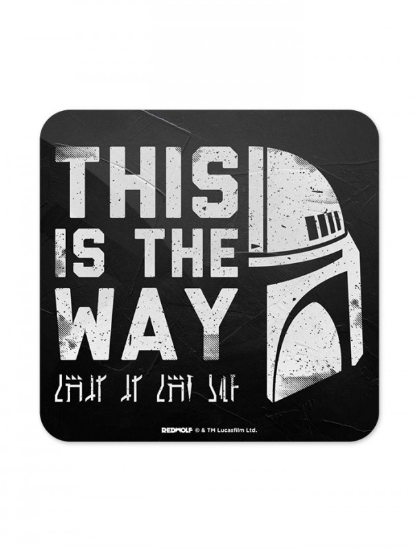 This Is The Way - Star Wars Official Coaster
