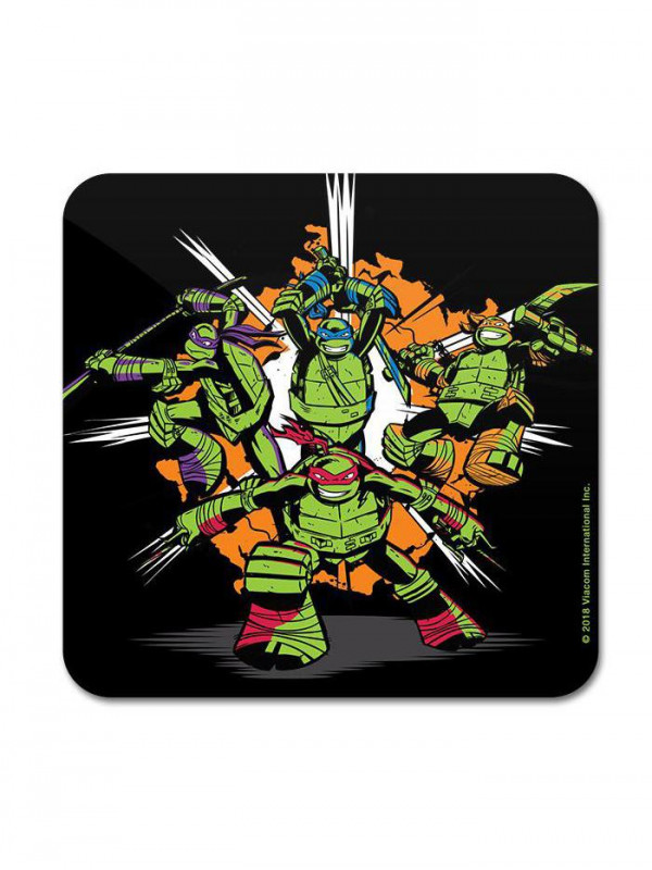 Go Ninja - TMNT Official Coaster