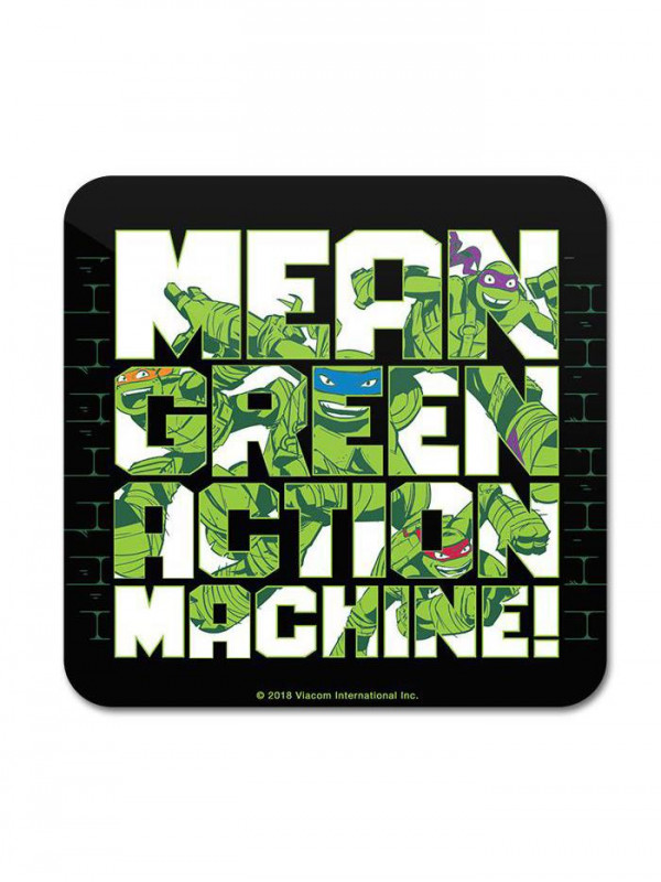 Mean Green Action Machine! - TMNT Official Coaster