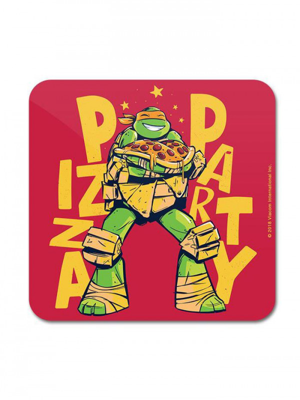 Pizza Party - TMNT Official Coaster