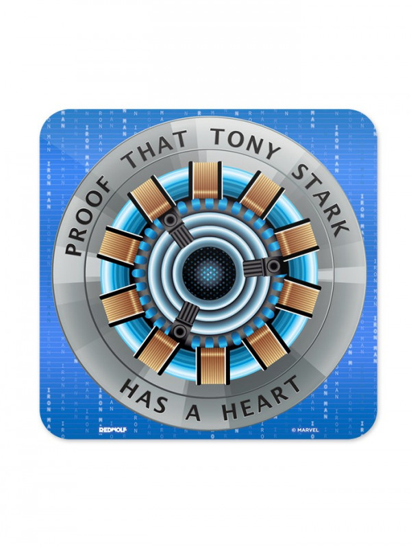 Tony Stark Has A Heart - Marvel Official Coaster