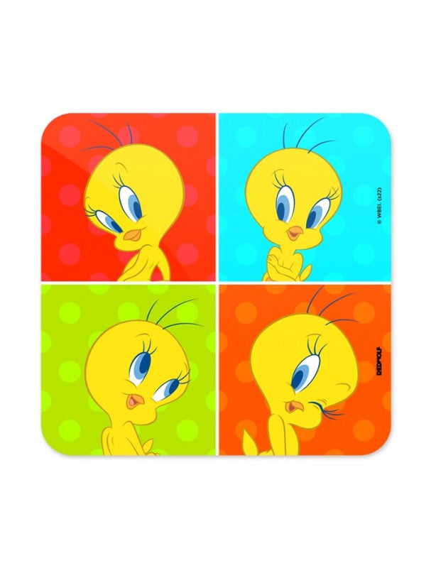 Tweety: Colour Block - Looney Tunes Official Coaster