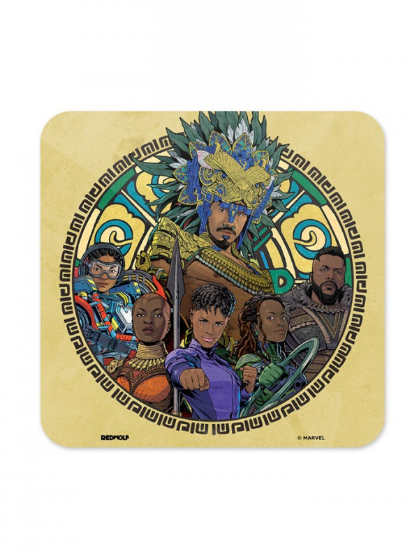 Wakanda Forever Seal - Marvel Official Coaster