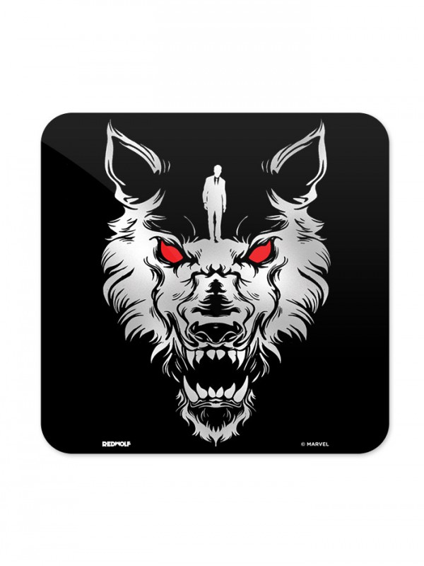 Werewolf By Night Logo - Marvel Official Coaster