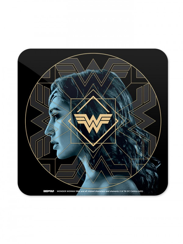 WW: Logo Pattern - Wonder Woman Official Coaster