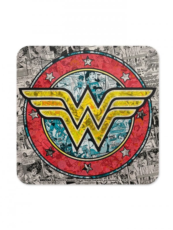 WW: Retro Logo - Wonder Woman Official Coaster