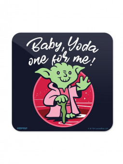 Yoda One For Me - Star Wars Official Coaster