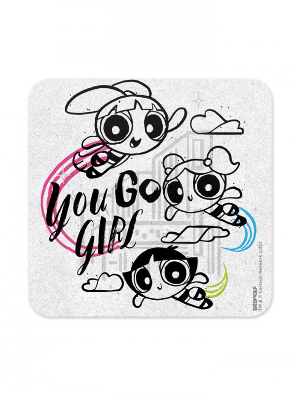You Go Girl - The Powerpuff Girls Official Coaster