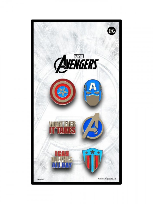 Captain America, Marvel Official Pin Set
