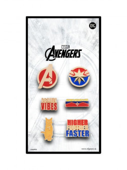 Captain Marvel - Marvel Official Pin Set