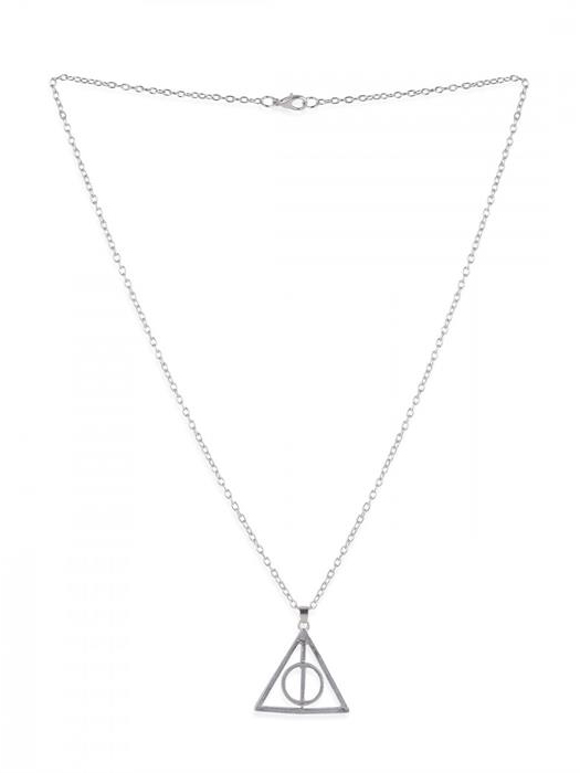 Harry Potter Deathly Hallows Triangle Necklace