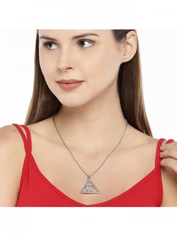 Deathly Hallows Necklace with Snake – Art from Heart