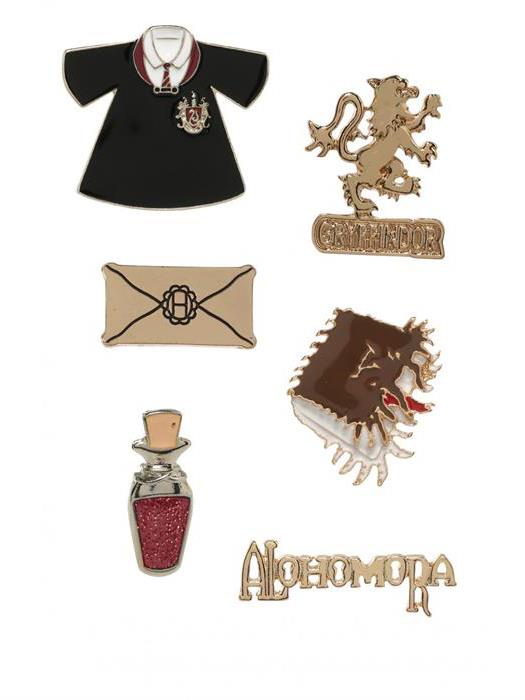 Gryffindor Alohomora - Harry Potter Official Pin Set