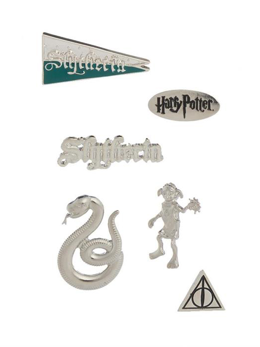 Slytherin - Harry Potter Official Pin Set 