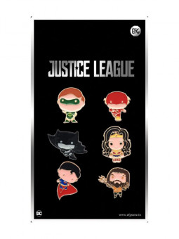 Justice League - DC Comics Official Pin Set