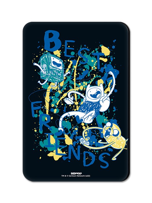 AT: Best Friends - Adventure Time Official Fridge Magnet