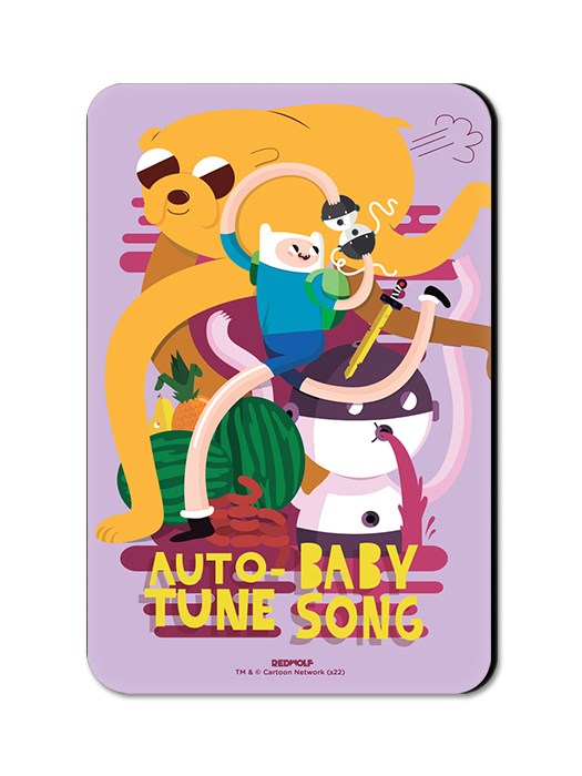 Auto-Tune Baby Song - Adventure Time Official Fridge Magnet