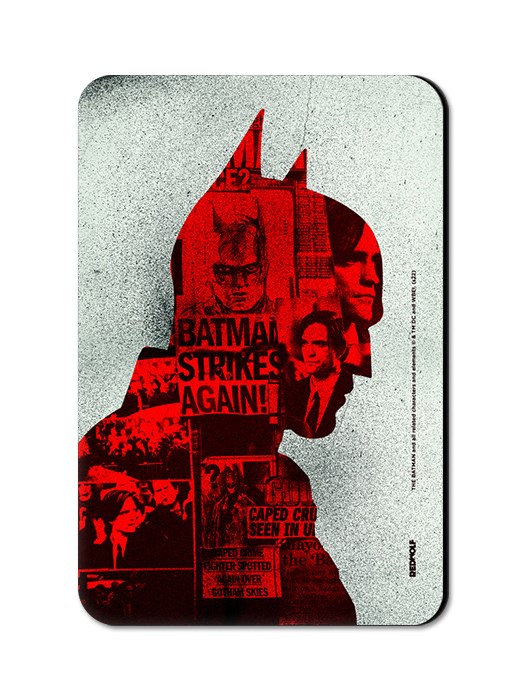 Batman Strikes Again - Batman Official Fridge Magnet