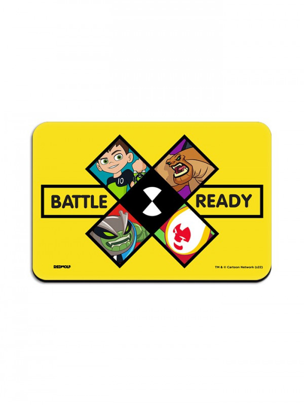 Battle Ready - Ben 10 Official Fridge Magnet