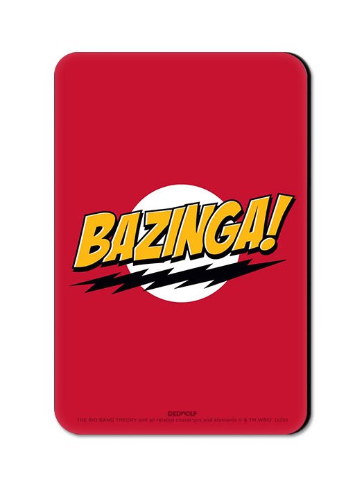 Bazinga! - The Big Bang Theory Official Fridge Magnet