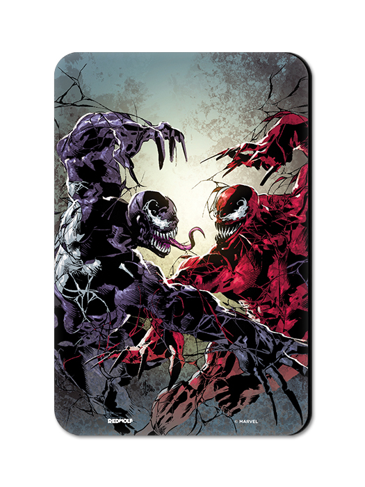 Black Vs. Red Symbiote - Marvel Official Fridge Magnet