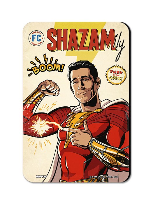Boom - Shazam Official Fridge Magnet