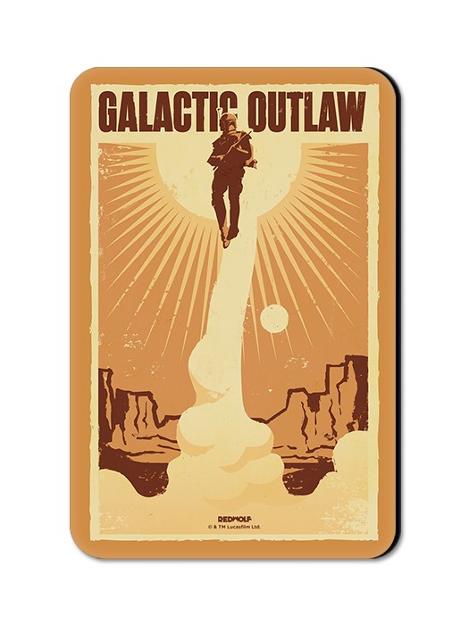 Galactic Outlaw - Star Wars Official Fridge Magnet