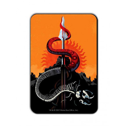 The Red Viper And The Mountain: Beautiful Death - Game Of Thrones Official Fridge Magnet