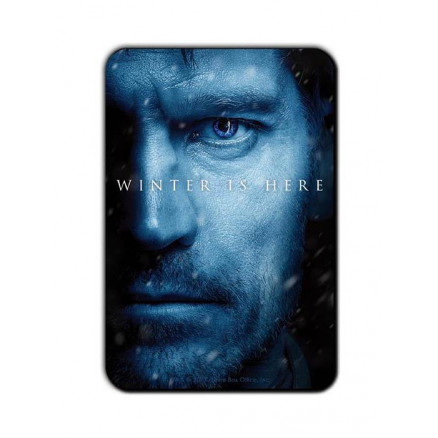 Jamie Lannister: Winter Is Here- Game Of Thrones Official Fridge Magnet