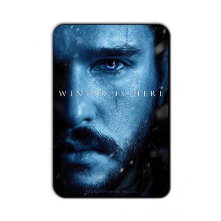 Jon Snow: Winter Is Here - Game Of Thrones Official Fridge Magnet