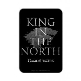 King In the North: Black - Game Of Thrones Official Fridge Magnet
