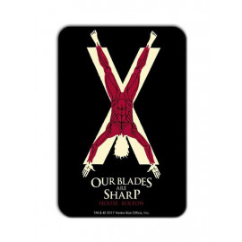 Our Blades Are Sharp - Game Of Thrones Official Fridge Magnet