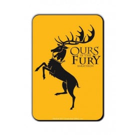 Ours Is The Fury - Game Of Thrones Official Fridge Magnet