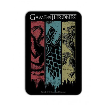 Sigil Banner - Game Of Thrones Official Fridge Magnet