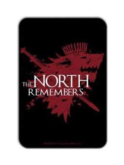 The North Remembers: Black - Game Of Thrones Official Fridge Magnet