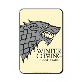 Winter Is Coming - Game Of Thrones Official Fridge Magnet