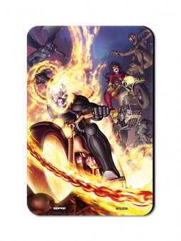 Ghost Rider Vs. The Sorcerer Supreme - Marvel Official Fridge Magnet