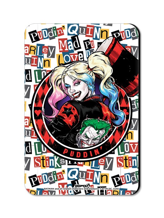 Puddin' - Harley Quinn Official Fridge Magnet
