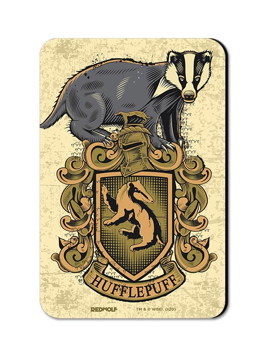Hufflepuff Pride - Harry Potter Official Fridge Magnet