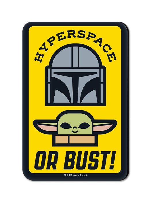 Hyperspace - Star Wars Official Fridge Magnet