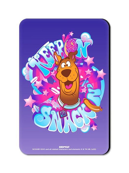Keep Snackin - Scooby Doo Official Fridge Magnet