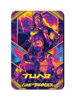 Love And Thunder - Marvel Official Fridge Magnet