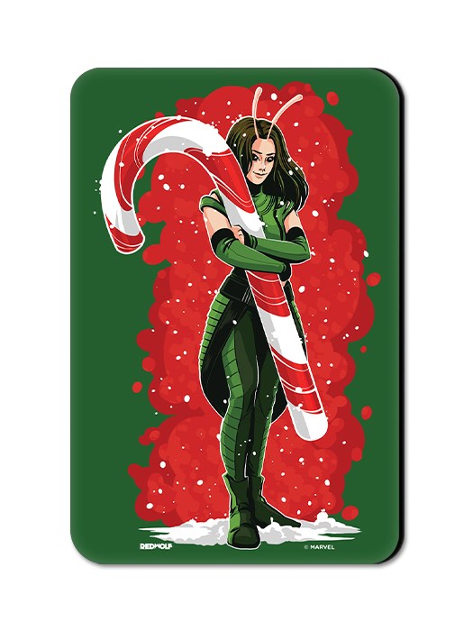 Mantis Steals Christmas - Marvel Official Fridge Magnet