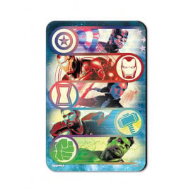 Avengers Line Up - Marvel Official Fridge Magnet